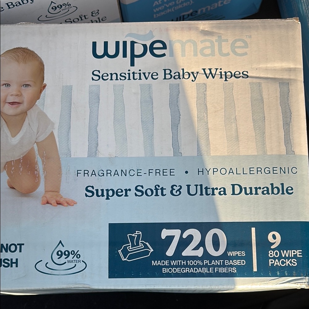 Sensitive Baby Wipes - White